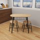 Table Chair Set Atlantic Pine Oval Kitchen Table Stool Set Dining Table Balcony Table Set 1229
