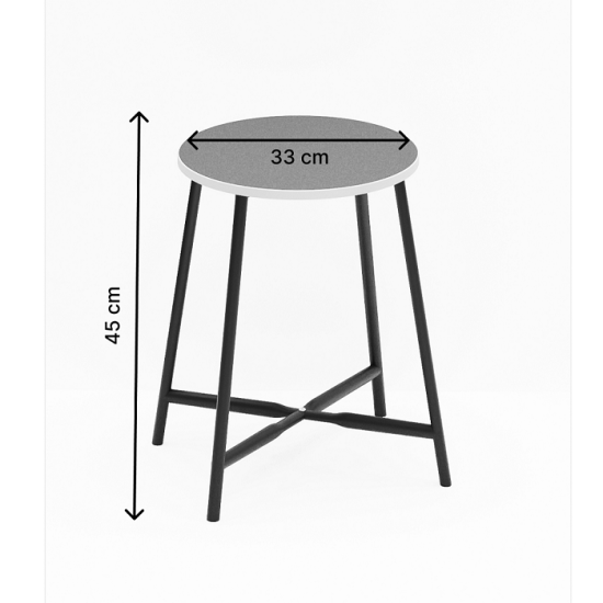 Mutfak Masası Oval Tabure Takımı Masa Sandalye Takımı Füme 1475