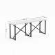 Mutfak Masası Bench Bank 120x60 Masa Set 2 Adet Sandalye Yemek Masası Beyaz 1547